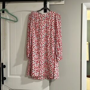 Long sleeve shift dress. Size medium. LOFT